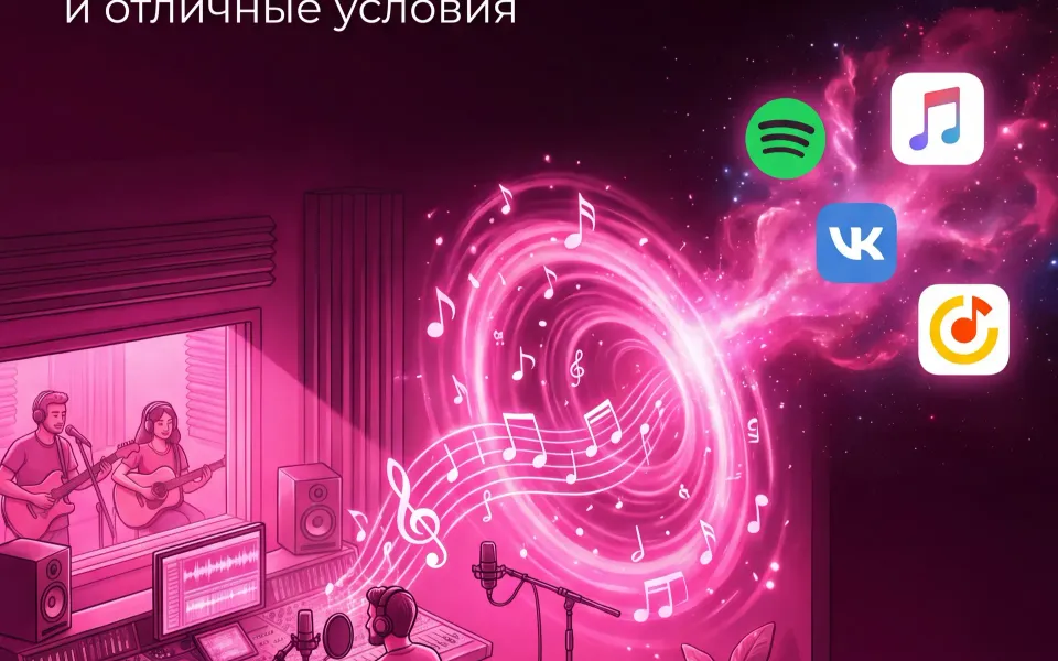 Выпустить вашу музыку легко!